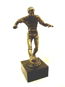 Voetbalspeler Bronzensculptuur MA248
